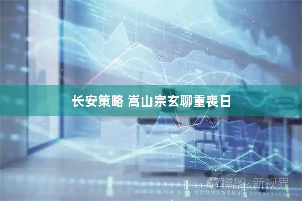 长安策略 嵩山宗玄聊重喪日